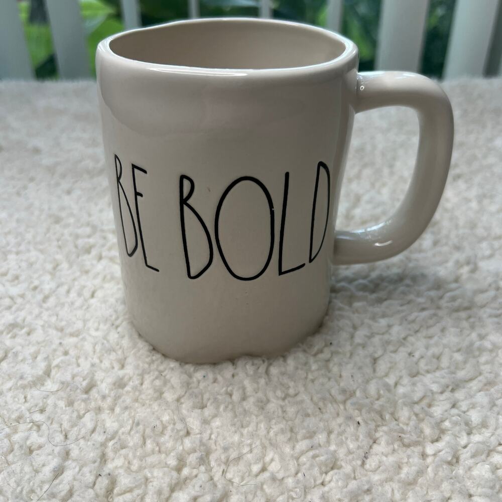 Rae Dunn Artisan Collection Mug "Be Bold"
